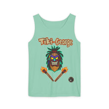 Load image into Gallery viewer, Tiki George Unisex Garment-Dyed Tank Top
