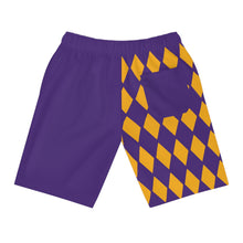 Load image into Gallery viewer, royal diamond Athletic Long Shorts (AOP)