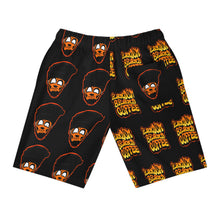 Load image into Gallery viewer, random coffee orange Athletic Long Shorts (AOP)