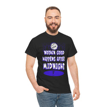 Load image into Gallery viewer, midnight moon Unisex Heavy Cotton Tee