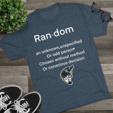 Load image into Gallery viewer, definition Men's Tri-Blend Crew Tee