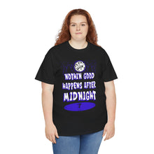 Load image into Gallery viewer, midnight moon Unisex Heavy Cotton Tee