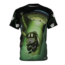 Load image into Gallery viewer, Cow and Ufo AOP Cut & Sew Tee