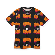 Load image into Gallery viewer, graffiti logo Fun Graphic Tee, Vibrant Unisex T-Shirt for Teenagers, Casual Wear, Streetwear, Gift for Birthdays, Festivals, and Parties