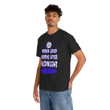 Load image into Gallery viewer, midnight moon Unisex Heavy Cotton Tee