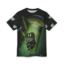 Load image into Gallery viewer, Cow and Ufo AOP Cut & Sew Tee