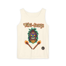 Load image into Gallery viewer, Tiki George Unisex Garment-Dyed Tank Top