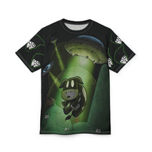 Load image into Gallery viewer, Cow and Ufo AOP Cut & Sew Tee
