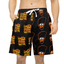 Load image into Gallery viewer, random coffee orange Athletic Long Shorts (AOP)