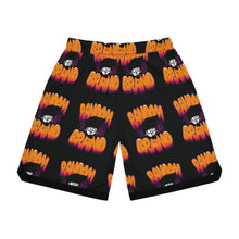 Load image into Gallery viewer, Random Brand graffiti Fun Basketball Rib Shorts - Trendy Activewear, Summer Sportswear, Casual Athleisure, Perfect for Basketball Enthusiasts, Gift Idea