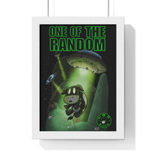 Load image into Gallery viewer, cow ufo Premium Framed Vertical Poster