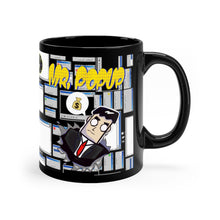 Load image into Gallery viewer, MR. POPUP 11oz Black Mug