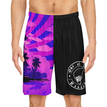 Load image into Gallery viewer, tropical Basketball Shorts