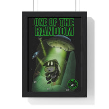 Load image into Gallery viewer, cow ufo Premium Framed Vertical Poster