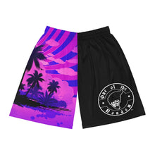 Load image into Gallery viewer, tropical Basketball Shorts