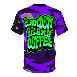 Random Brand coffee Unisex Cut & Sew Tee (AOP)