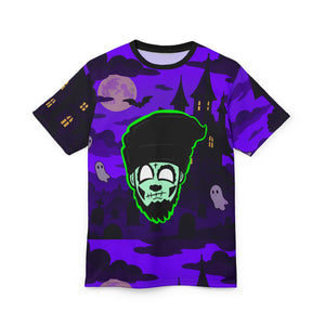 Random Brand coffee Unisex Cut & Sew Tee (AOP)