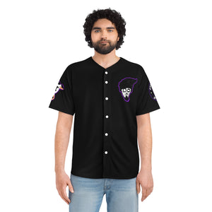 purple logo Men's Baseball Jersey