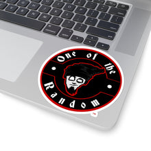 Load image into Gallery viewer, red and black logo sticker
