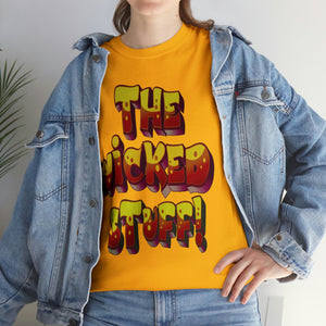 wicked stuff fire Unisex Heavy Cotton Tee