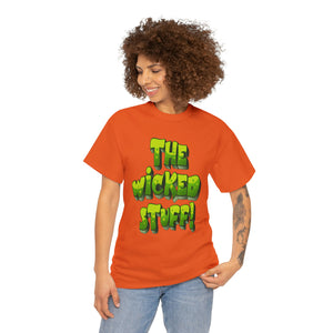 wicked stuff green stuff Unisex Heavy Cotton Tee