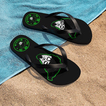 Load image into Gallery viewer, Outer Space logo Unisex Flip-Flops
