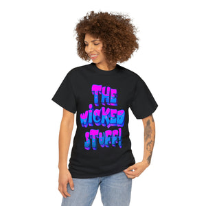 wicked stuff cotton candy Unisex Heavy Cotton Tee