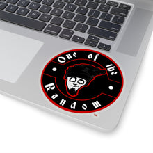 Load image into Gallery viewer, red and black logo sticker
