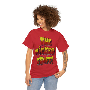 wicked stuff fire Unisex Heavy Cotton Tee