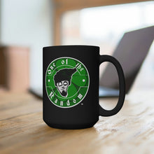 Load image into Gallery viewer, shamrock logo Black Mug 15oz
