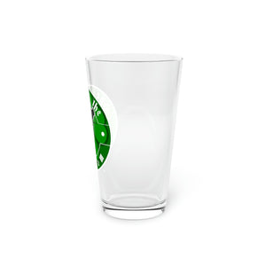 Random shamrock Pint Glass, 16oz