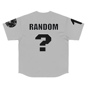 random gray Men's Baseball Jersey