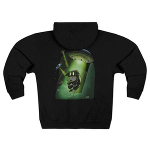 ufo Unisex Premium Full Zip Hoodie