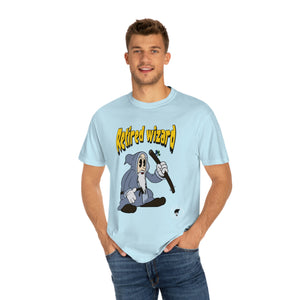 retired Wizard Unisex Garment-Dyed T-shirt