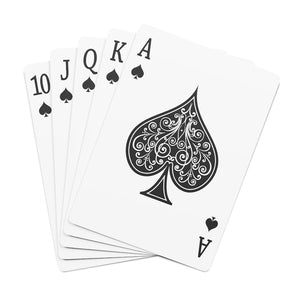 Random winter Poker Cards