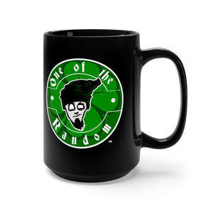 shamrock logo Black Mug 15oz