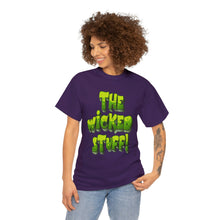 Load image into Gallery viewer, wicked stuff green stuff Unisex Heavy Cotton Tee
