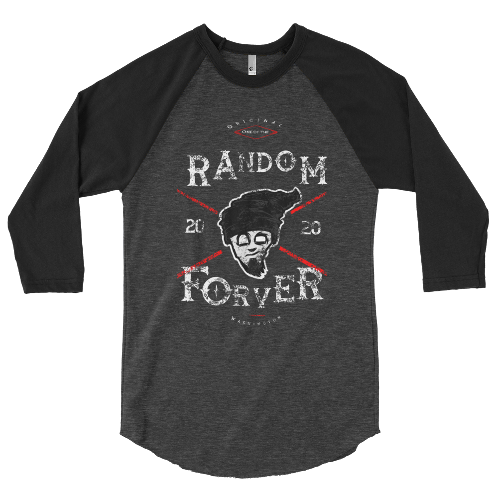 Random Forever 3/4 sleeve raglan shirt